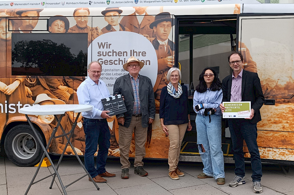 Filmchronisten sammeln Gerersdorfer Geschichten