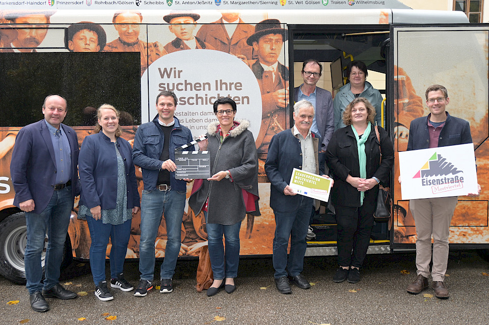 Filmchronisten begeben sich auf Eisenstraße-Tour: Geschichte(n) aus fünf Gemeinden