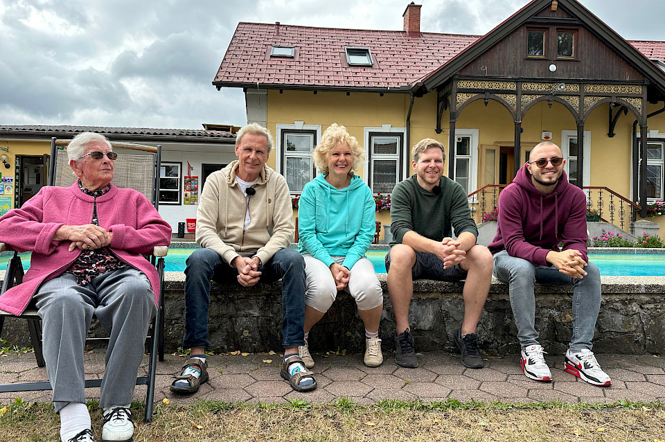 Die Filmchronisten drehen in Traisen